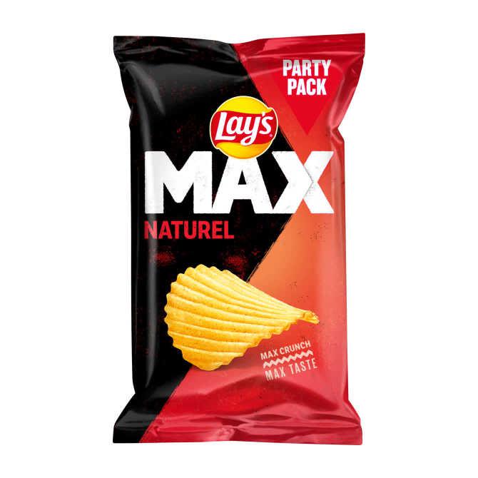 Lay&#039;s Max Ribbel Chips Naturel