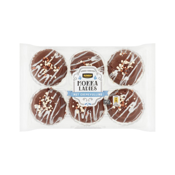 Jumbo Mokka Ladies met Cr&amp;egrave;mevulling 240g
