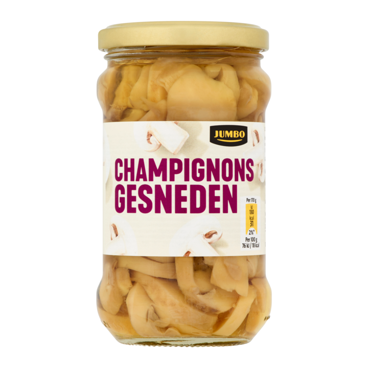 Jumbo Champignons Gesneden 280g