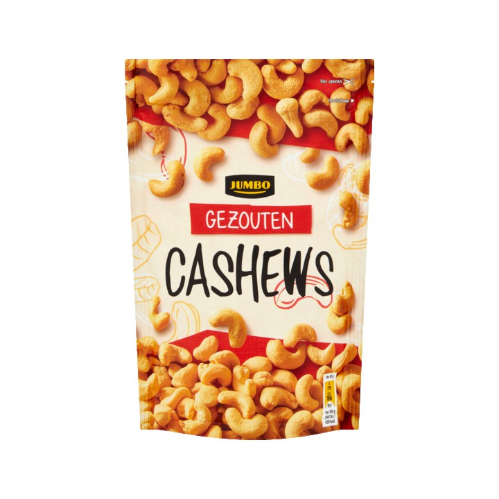 Jumbo Gezouten Cashews 200g