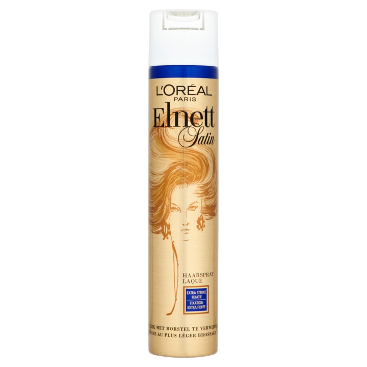 L&amp;#x27;Or&amp;eacute;al Paris Elnett Satin Haarspray Extra Sterke Fixatie 300ml